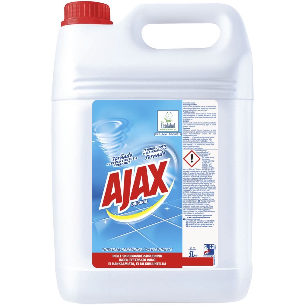 5: Ajax universalrengøringsmiddel, original, 5 L