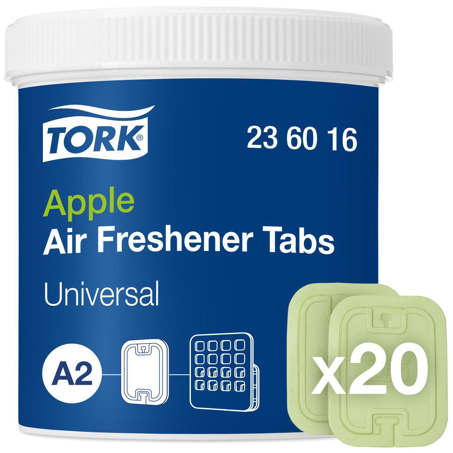 Tork æble duftfrisker disc, til A2 dispenser, 20 stk.