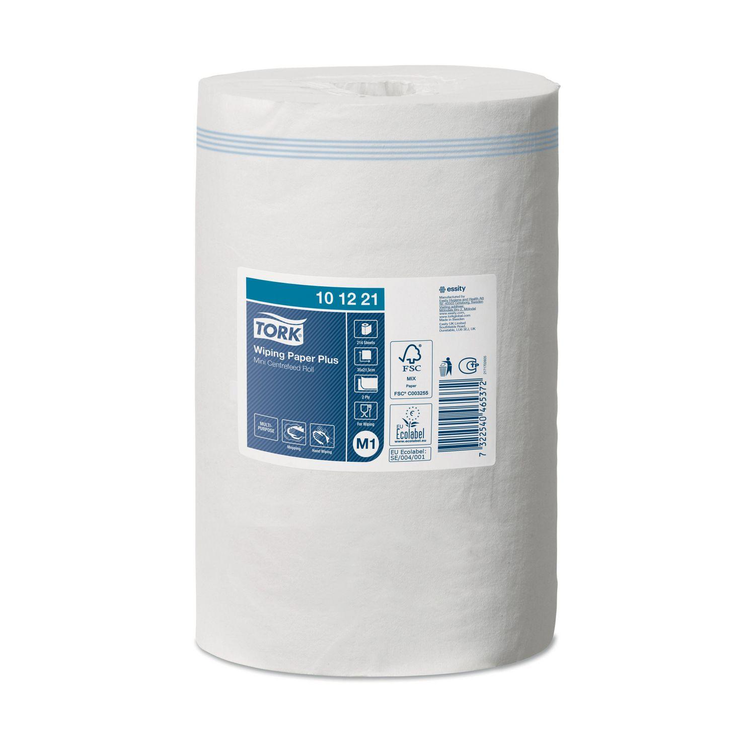 Tork Standard M2 TAD, centerfeed ruller, 1 lag, 164,5 meter, 6 ruller billede