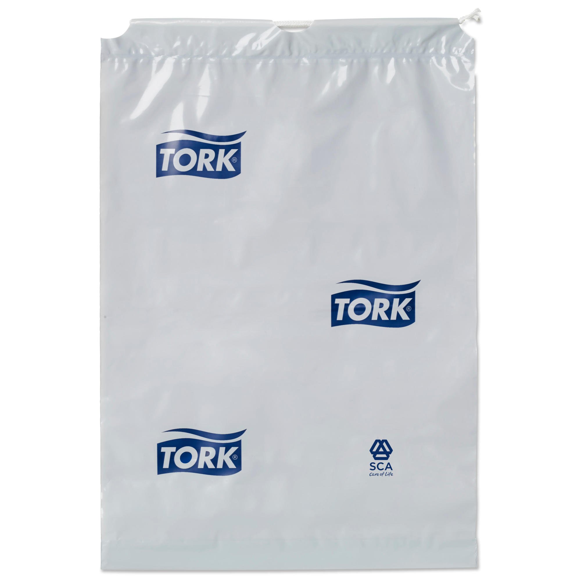 Tork hygiejnepose grå, 50 my med snorluk, 50 stk., 5 L