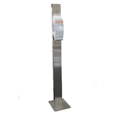 Restparti: Plum CombiPlum dispenser inkl. stander i rustfrit stål og 2 stk. refill'er