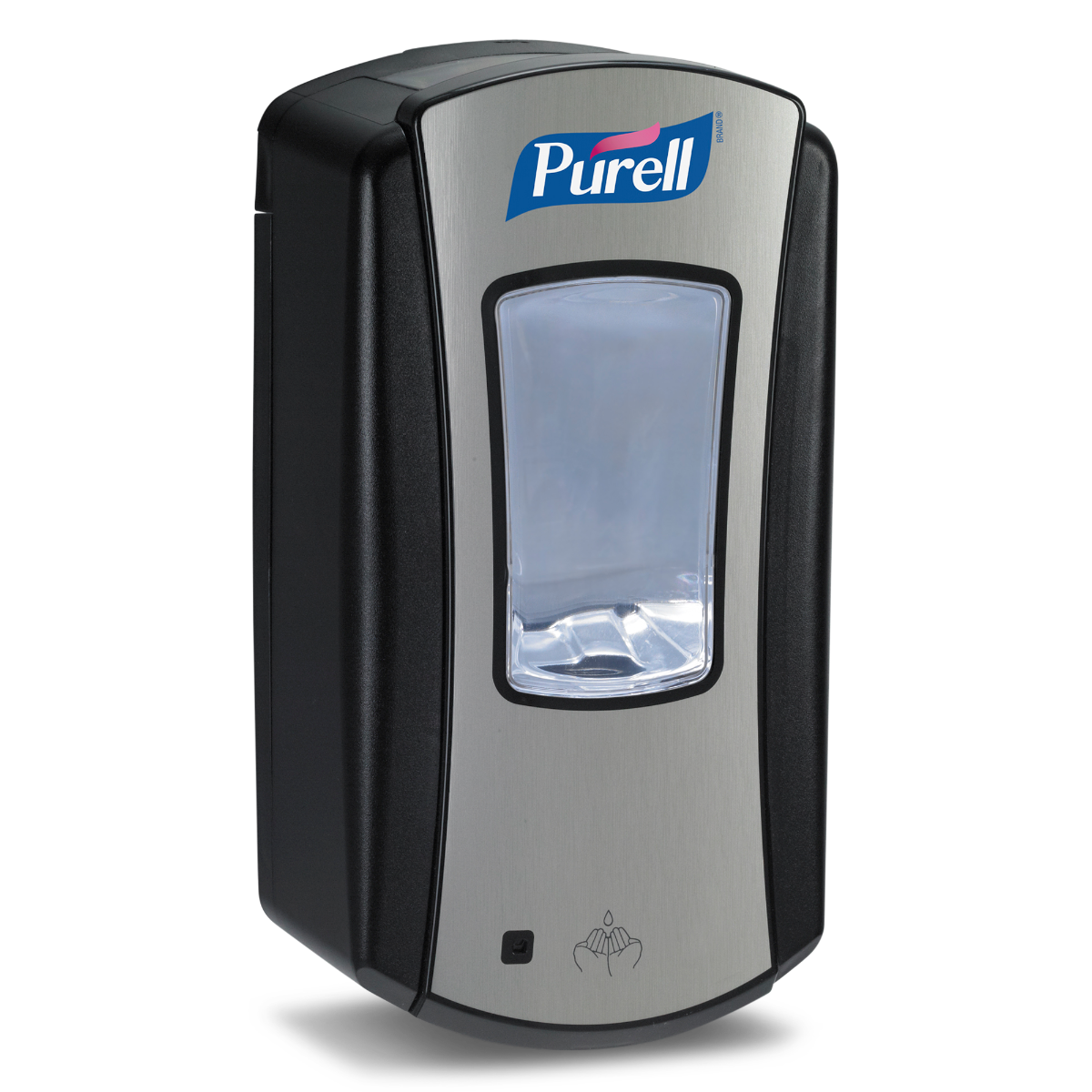 Purell berøringsfri LTX dispenser til hånddesinfektion, sort/krom, 1200 ml.