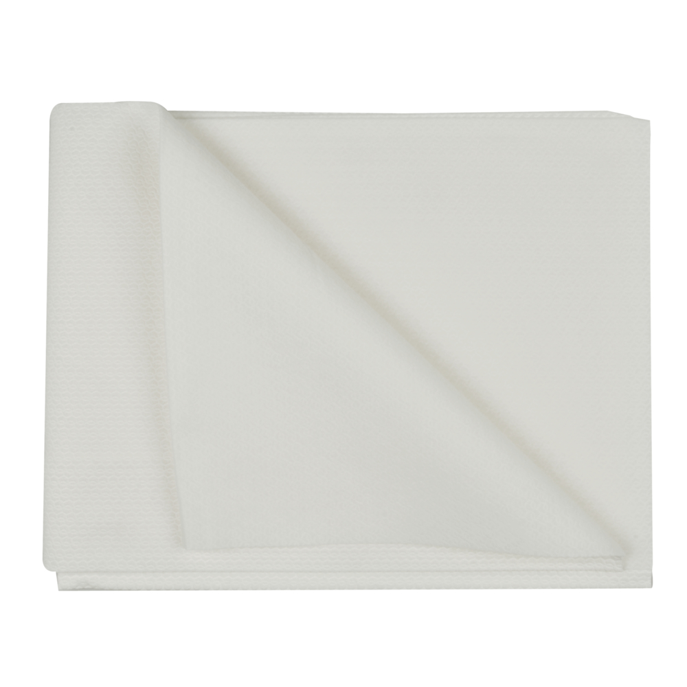 Billede af Abena Engangshåndklæde, Z-fold, 140x80 cm, hvid, 80 stk.