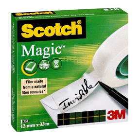 Tape Scotch Magic 12mmx33m billede