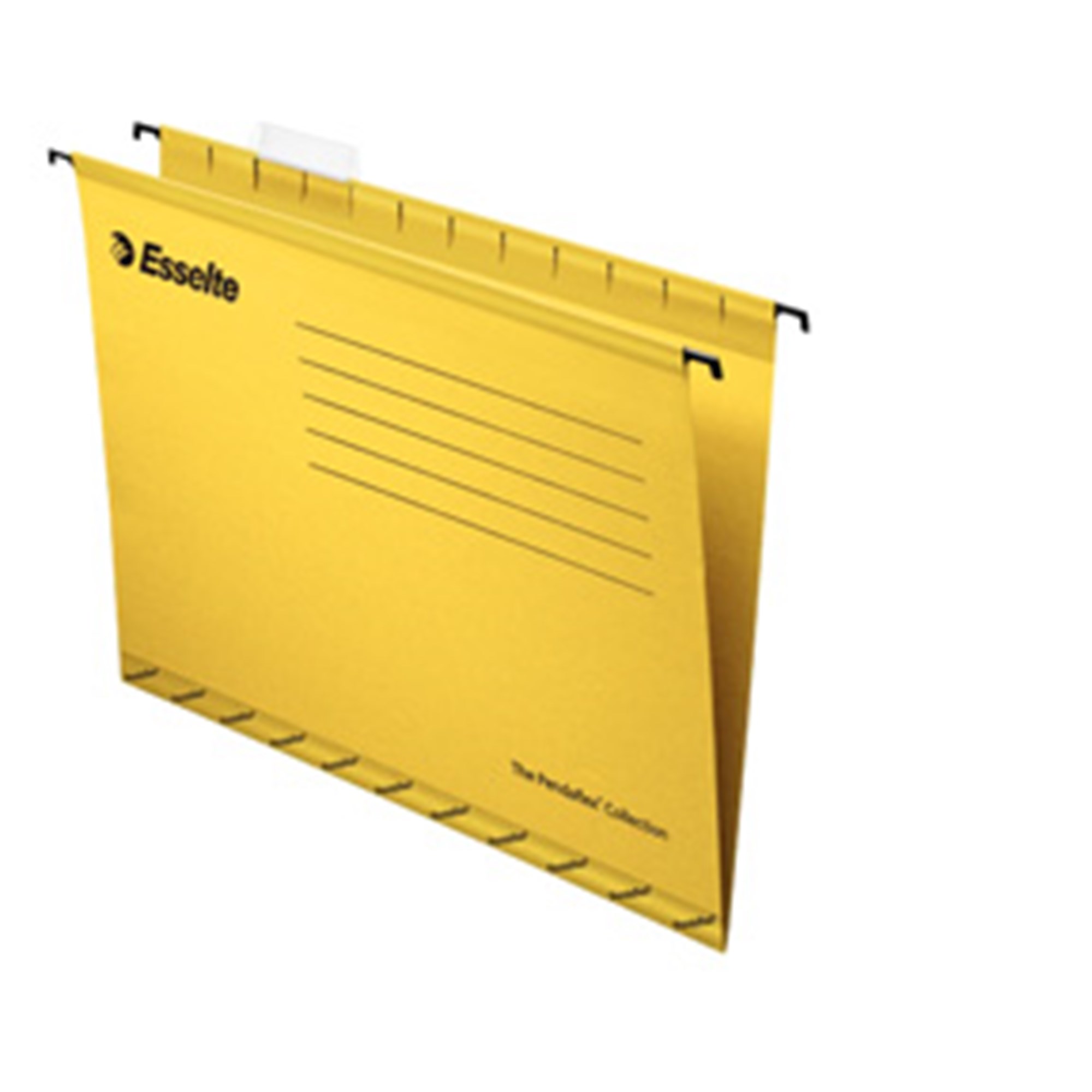 Hængemappe forstærket folio gul (25)