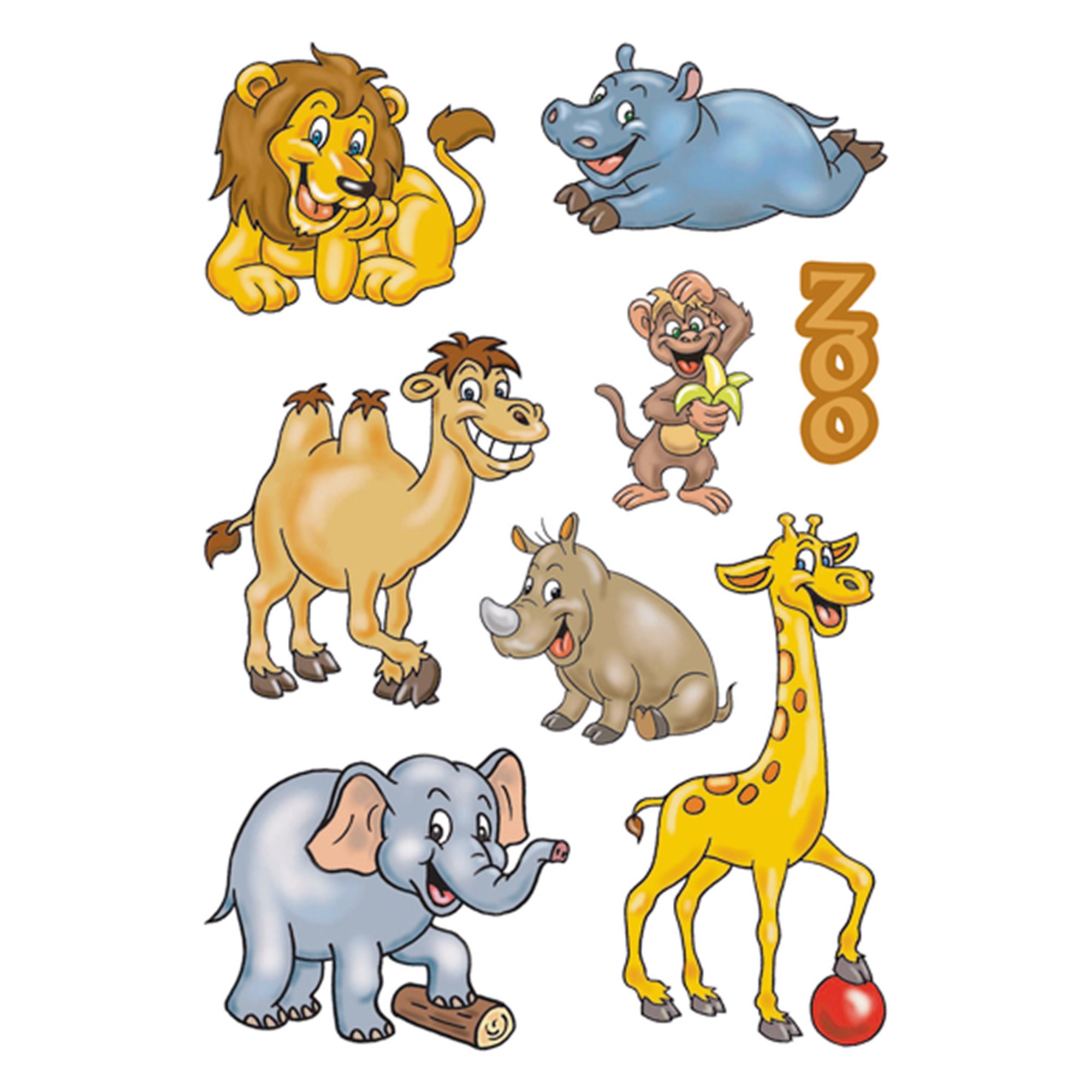 Herma stickers Decor zoo dyr (3)