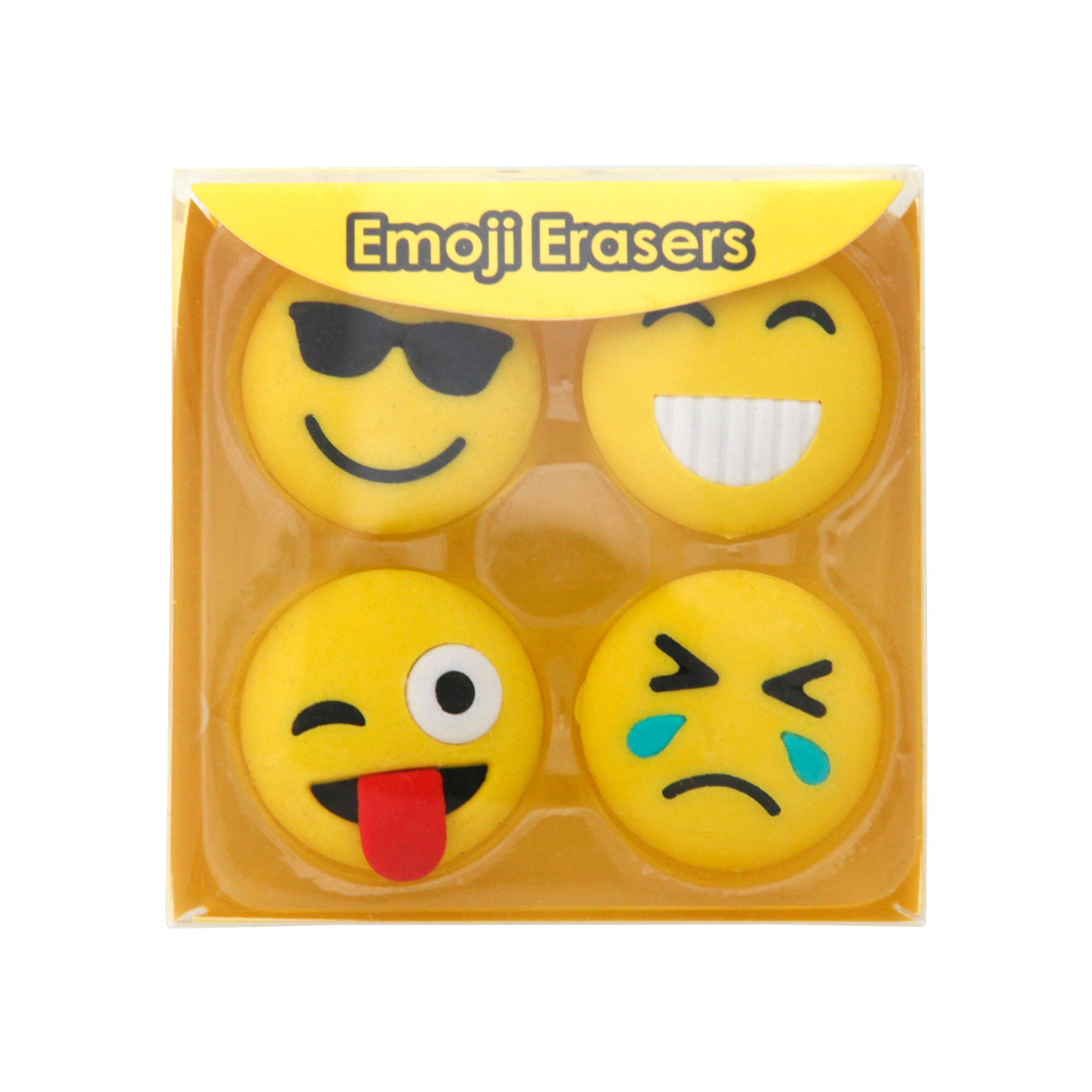 7: Viskelæder Emojis 4/sæt