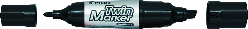 Billede af Marker Twin Marker Jumbo BG 4,0/7,0 sort