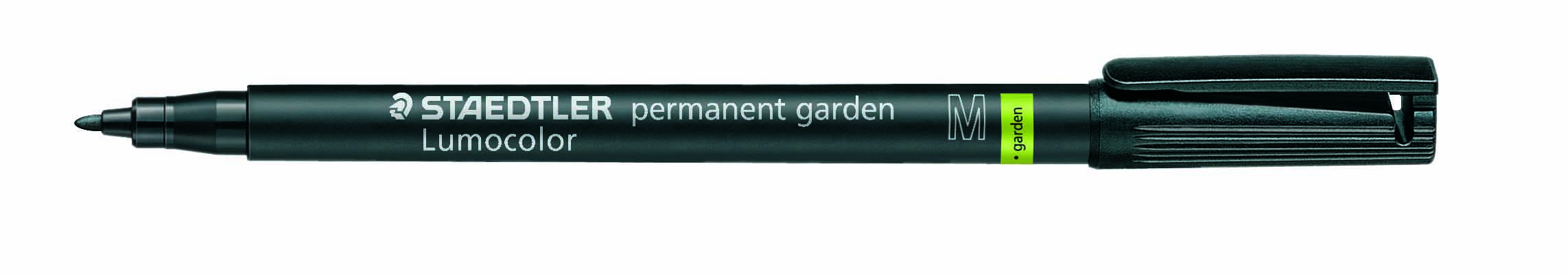 Marker Lumocolor Perm Garden 1,0mm sort