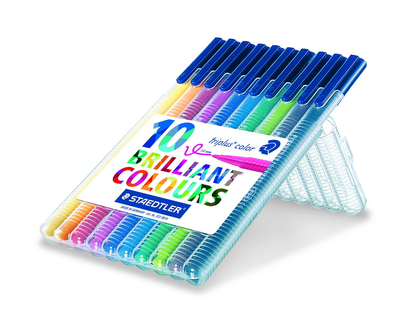 Fiberpen Triplus Color 1,0mm ass (10)