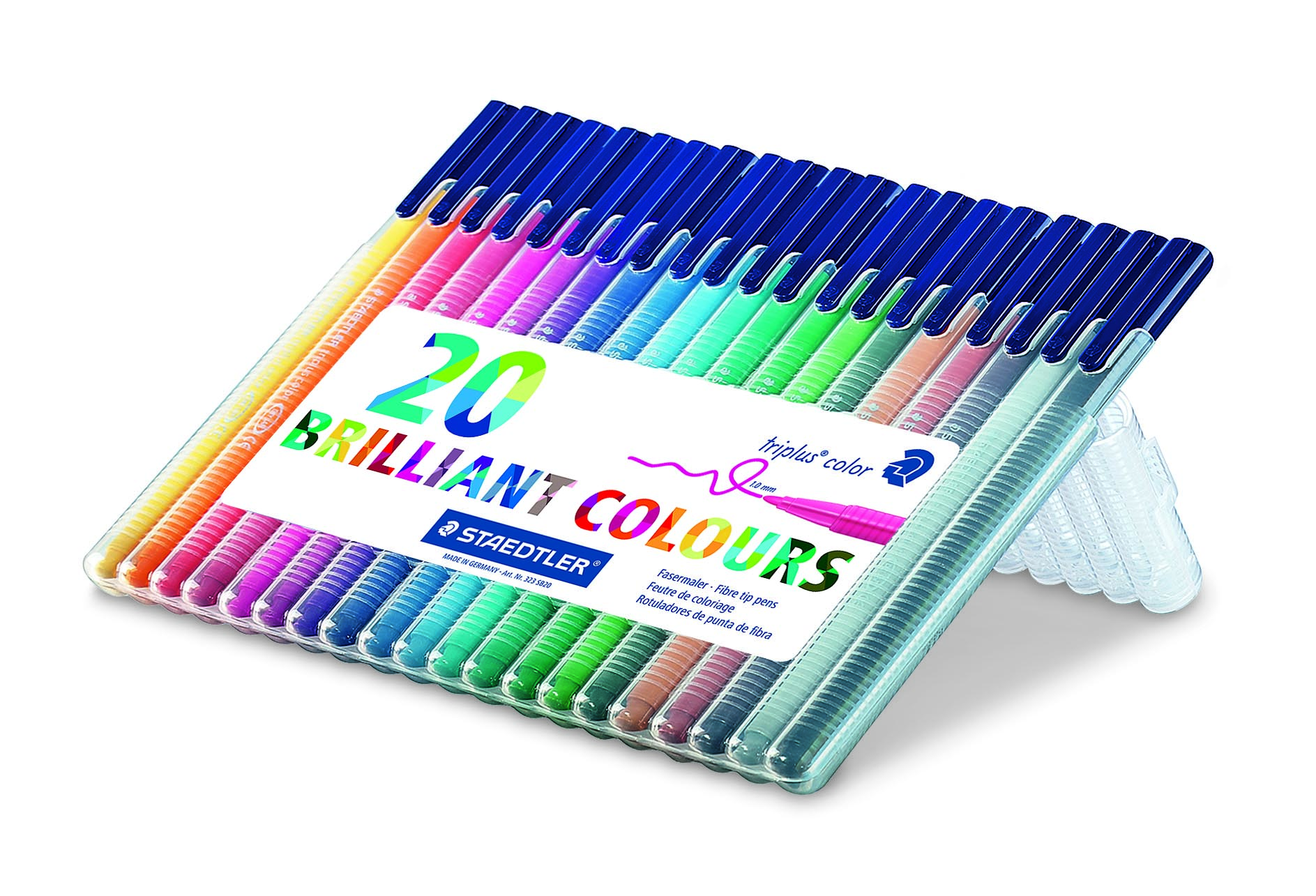 Fiberpen Triplus Color 1,0mm ass (20)