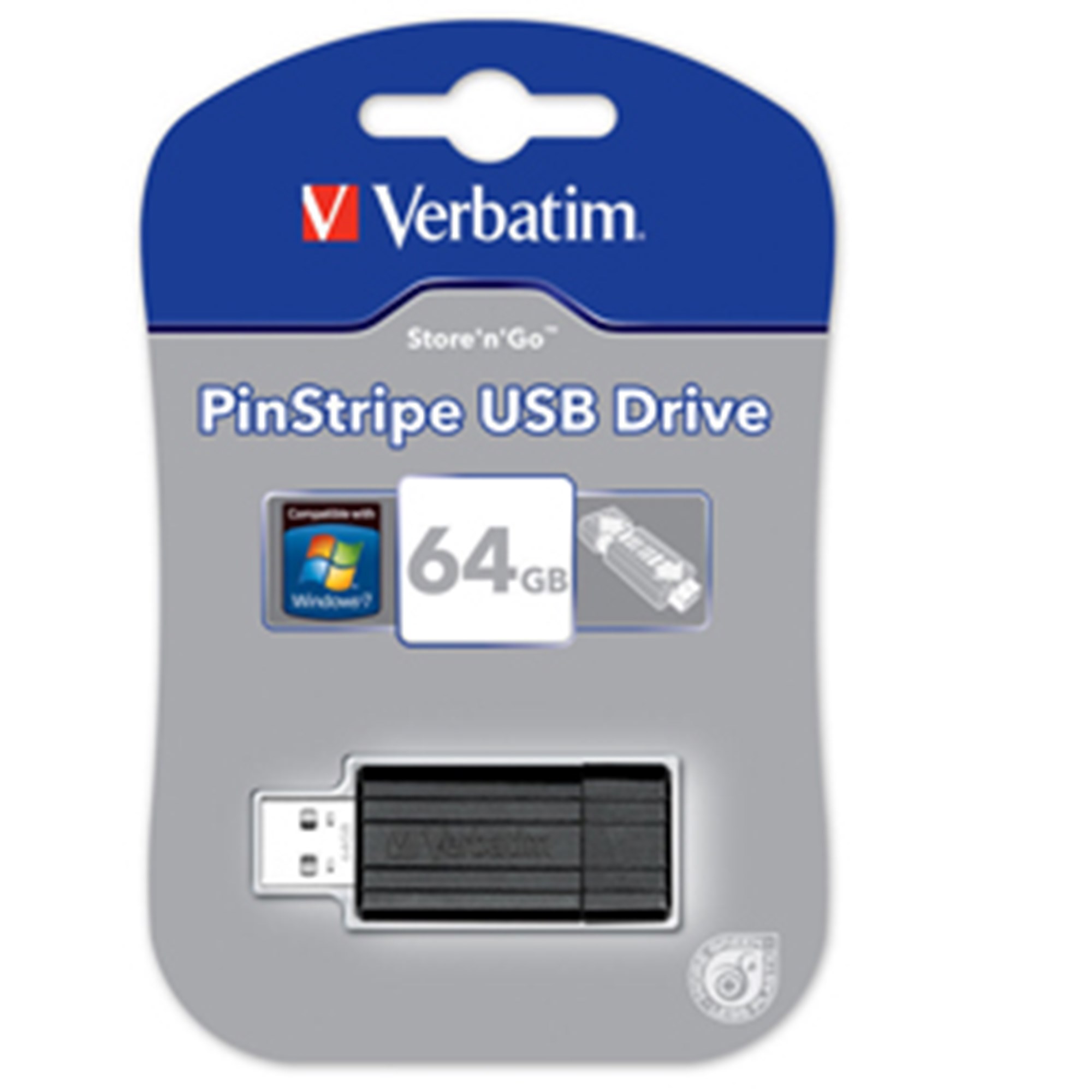 Billede af USB 2.0 Store &#39;N&#39; Go Pin 64GB, Black