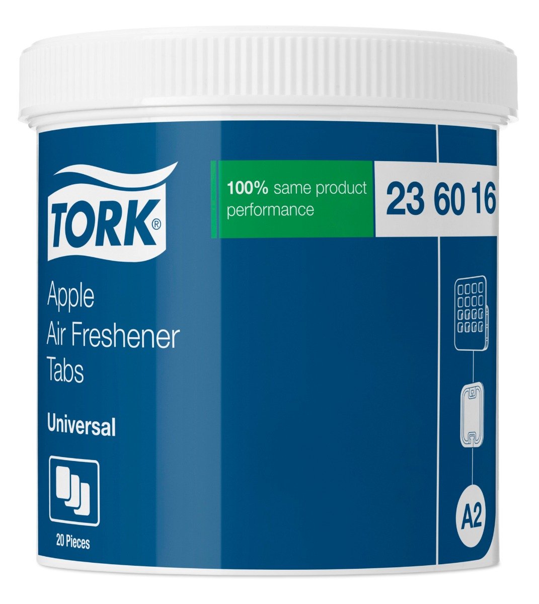 Billede af Tork æble duftfrisker disc, til A2 dispenser, 20 stk.