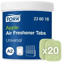 Tork æble duftfrisker disc, til A2 dispenser, 20 stk. 