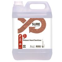 SURE Instant Handsanitizer, plantebaseret hånddesinfektion, 5 L