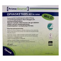 Prime Source Mild opvasketabs All-In-One, 80 stk.