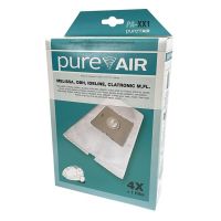 PUREAIR XX1 universal støvsugerpose, 4 stk. + 1 filter