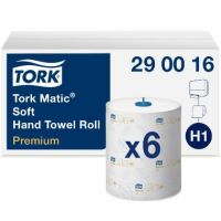 Tork Matic håndklæderulle H1, 2-lags, soft premium, 100 m.
