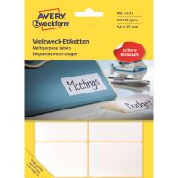 Avery manuel etiket 54x35mm (224)