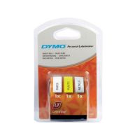 Dymo Tape LetraTag, 3-pack