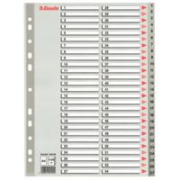 Register PP A4 1-54 grå