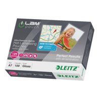 Lamineringslomme glans 125my A7 (100)