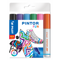 Udgår: Marker Pintor Medium Fun Mix 1,4 ass (6)