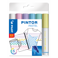 Marker Pintor Medium Pastel Mix 1,4 ass (6)