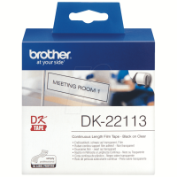 Brother labels 62mmx15,24m, transparent