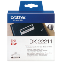 Brother labels 29mmx15,24m, hvid film