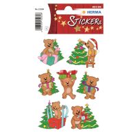 Herma stickers Decor julebjørne (3)