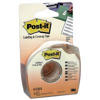 Udgår: 3M Post-it hvidt korrektionstape m/dispenser, 25 mm x 17 m