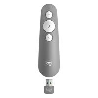 Logitech R500, fjernbetjening til præsentation, 3 knapper, grå