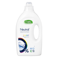 Neutral Color, flydende vaskemiddel, svanemærket, u. parfume og blegemiddel, 1250 ml.