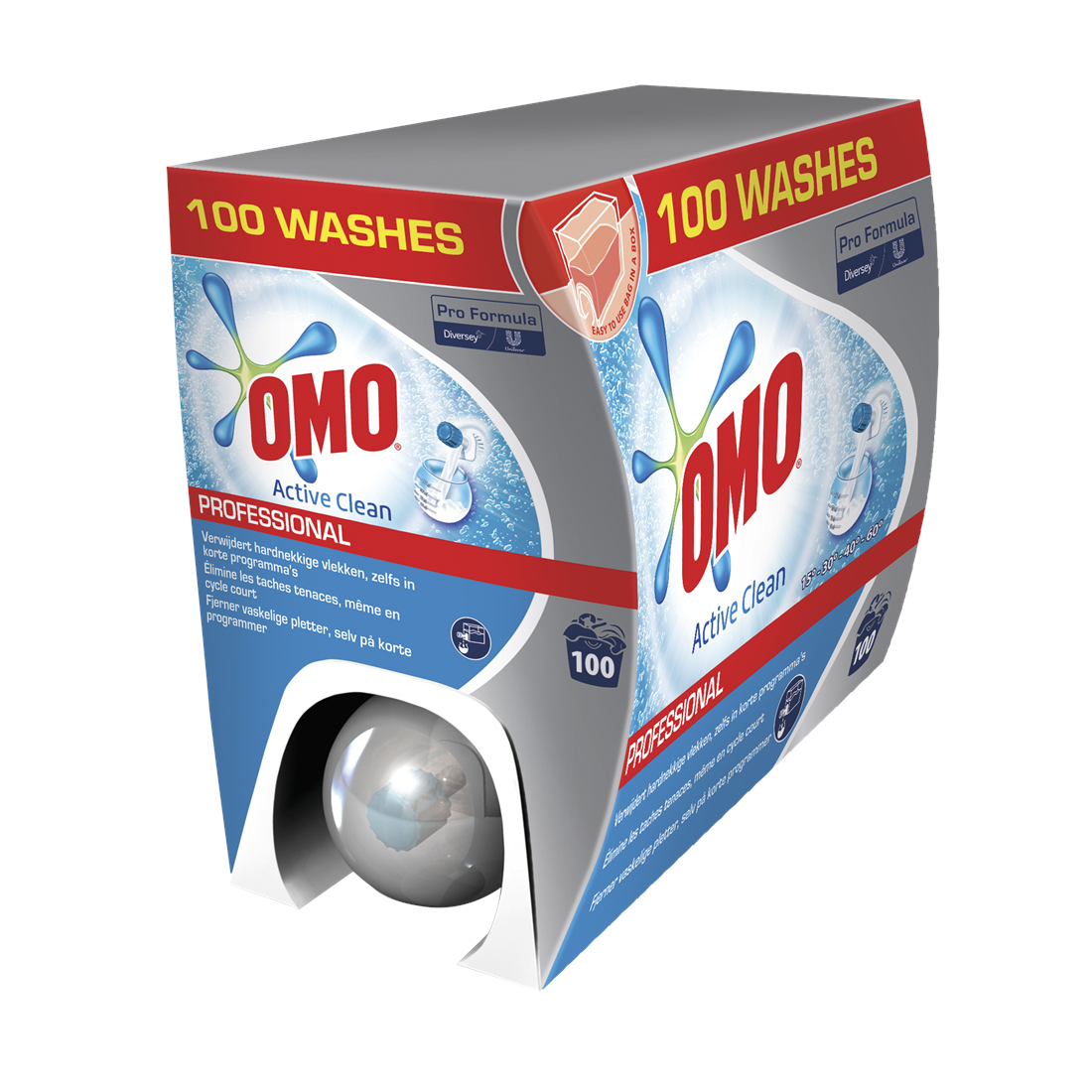OMO Professional Active flydende vaskemiddel, L