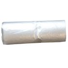 Spandepose m. fals, 650x700 mm, klar 15 my LDPE, 45 L, 12 ruller á 50 stk.