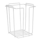 Stativ til vaskeklude, 23x23x30 cm, hvid metal