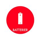 Piktogram til kildesortering af batterier