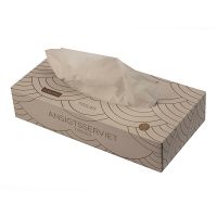 Ansigtsserviet MultiLine soft 2 lag hvid 20x21 cm i pop-up æske, 4000 stk. 