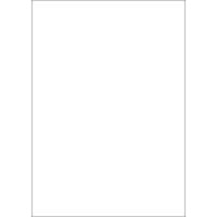 Karton 50x70 cm hvid, 300g