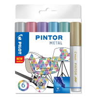 Udgår: Marker Pintor Medium Metal Mix 1,4 ass (6)