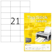 Etiketter TopStick 70x42,3mm (100)