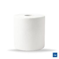 Techline håndklæderulle i 2-lag, nyfiber med hylse, 108 m, 6 rl.
