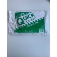 Abena Quick tekstureret engangshandsker, LDPE, 100 stk. One size