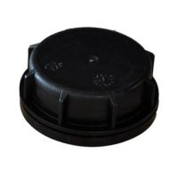 Kapsel, til 20 og 25 l dunke m. hals 60 mm, sort