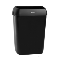 Katrin Waste Bin, papirkurv med låg, sort, 50 L