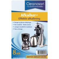 Cleanosan afkalkning til varmtvandapparater, 8 stk. 