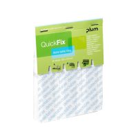 Restparti: Plum Quickfix lange sporbare plaster, blå, 6 stk.