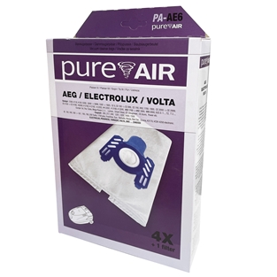 PureAir AE6 til AEG vampyr mfl., 4 stk. + 1 filter
