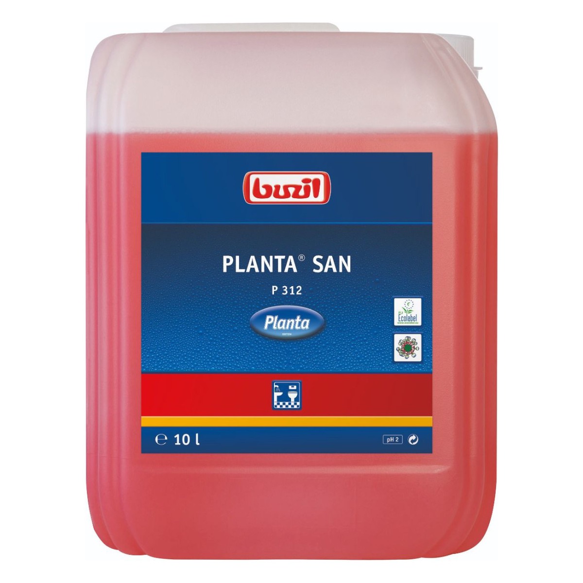 Billede af Buzil Planta San P 312 sanitetsrengøringsmiddel, 10 L